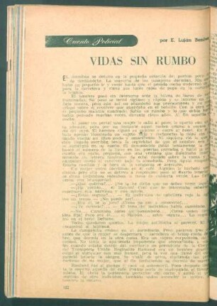 Vidas sin rumbo : Cuento policial