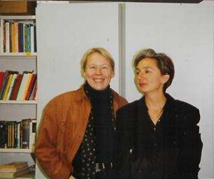 Besucherin der Frauenbibliothek