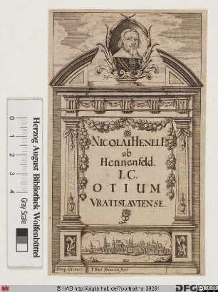 Bildnis Nicolaus Henel (1642 von Hennenfeld)