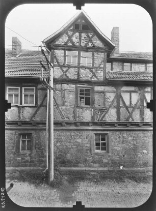 Wasungen, Schulgasse 2. Weyenhof (1630-1632). Hofansicht