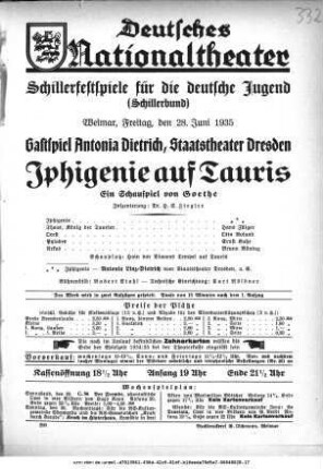 Iphigenie auf Tauris