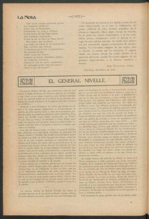 El general Nivelle