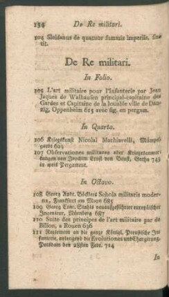 De Re militari.