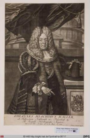Bildnis Johann Joachim Haller (von Hallerstein) (I)