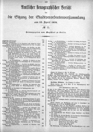 No. 15, 22.04.1909