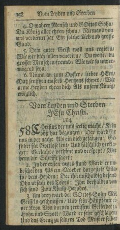 Vom Leyden und Sterben Jesu Christi.