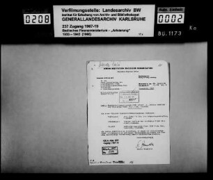 Maier, Sali, Modewarengeschäft in Mannheim -Fragment-