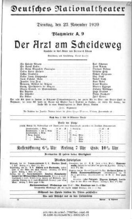 Der Arzt am Scheideweg