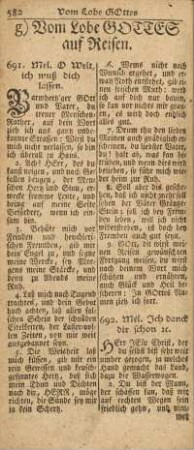 g) Vom Lobe Gottes auf Reisen