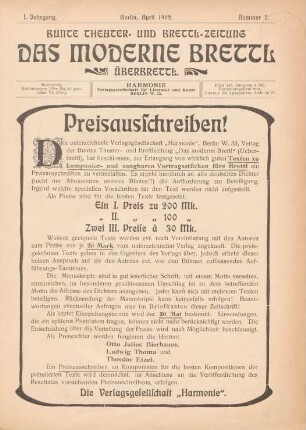 1.Jg., Nr. 7=April 1902