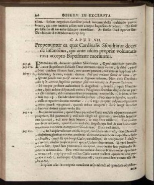 Caput VII – Caput VIII