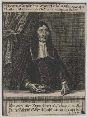 Bildnis des Iohannes Gothofridus Gregorij