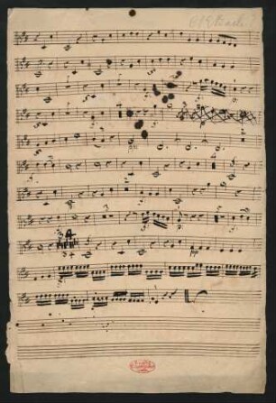 Sonatinen. Fragmente; cemb (2), orch; D-Dur; H 453; Wq 109