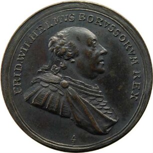 König Friedrich Wilhelm II. - Huldigung von Südpreußen
