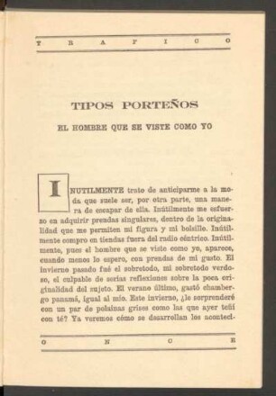 Tipos porteños