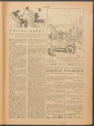 Opiniones sobre la novela Doña Magda de Constancio Vigil (Hijo)