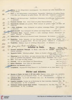 Bücher und Atlanten (Nr. 278-290)