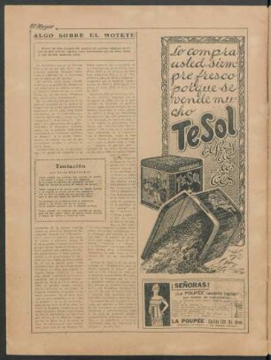 Algo sobre el motete