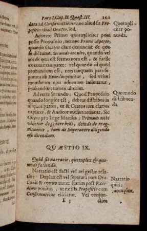 101-108, Quaestio IX