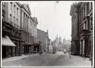 Schwerin. Schlossstraße mit Blick zum Schloss