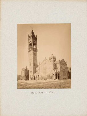 Old South Church, Boston: Ansicht