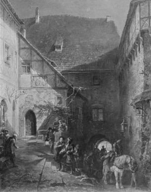 Ankunft Luthers auf der Wartburg
