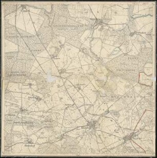 Meßtischblatt 2637 : Marnitz, 1919 : Marnitz. - Hrsg. 1881 ?. - 1:25000. - [Berlin]: Reichsamt für Landesaufnahme, 1919. - 1 Kt.