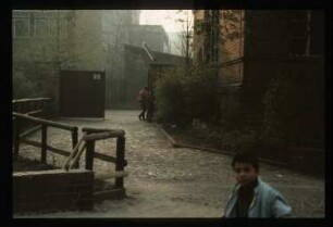 Diapositive: Wrangelstraße, Mariannenplatz, 1985