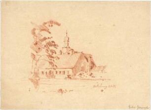 Gsaenger, Gustav; München - Pasing; Schloss Blutenburg - Perspektive