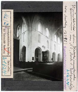 Lügumkloster: Zisterzienserkloster, Blick ins Südquerschiff von Nordosten