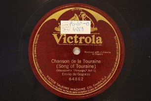 Chanson de la Touraine (Massenet's "Panurge", Act 1) / Massenet