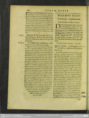 Psalmus XXXV