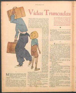 Vidas truncadas : Novela corta de ambiente nacional por Carlos F. Marquez Valladares