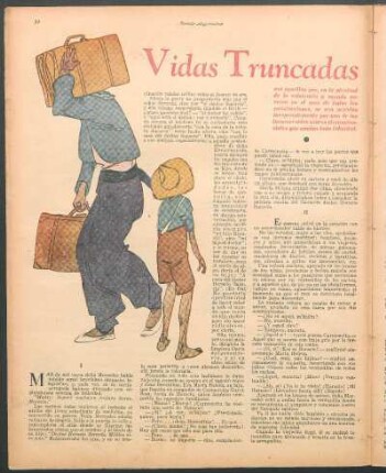 Vidas truncadas : Novela corta de ambiente nacional por Carlos F. Marquez Valladares