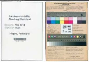 Entnazifizierung Ferdinand Hilgers , geb. 28.04.1912 (Friseur)