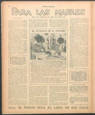 El estímulo en el estudio