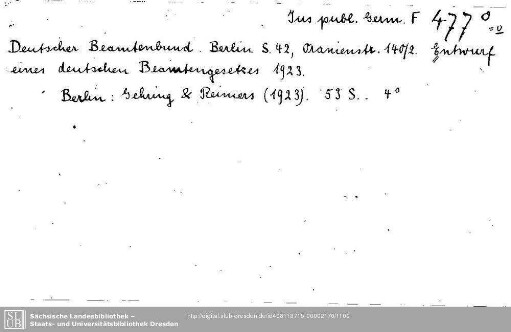 Jus publicum Germaniae F 0477.o