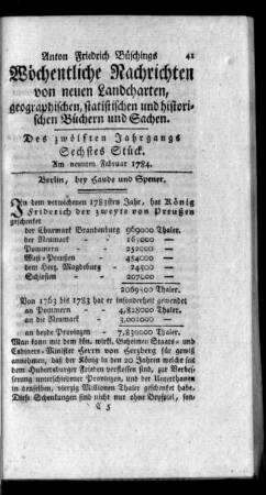 Sechstes Stück