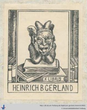[Provenienz]: Gerland, Heinrich Balthasar