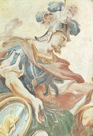 Deckenbild: Verherrlichung der Seemacht Kaiser Karls V.