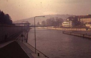 Esslingen, unterhalb der Schleuse