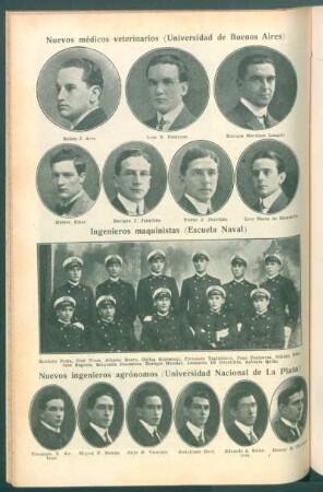 Nuevos ingenieros agrónomos (Universidad Nacional de La Plata)