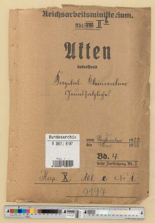 Kapital-Kleinrentner, Grundsätzliches: Bd. 4