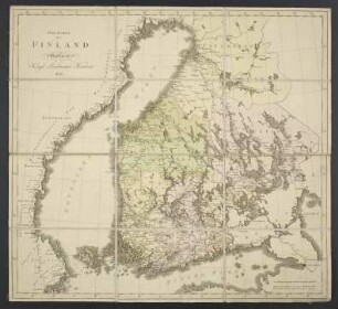 Wäg-Karta öfver Finland