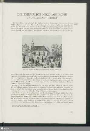 Die Ehemalige Nikolaikirche Und Nikolaifriedhof