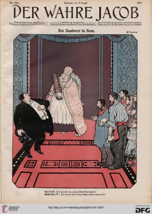 Nr. 654 (15. August 1911) (Der Zauberer in Rom)