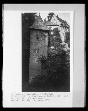 Mildenburg — Ringmauerturm