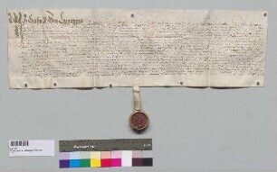 Erasmus von Laiming zu Rottenegg, Neuenlaiming und Lindach, fürstlich württembergischer Landhofmeister und Geheimer Rat, nimmt, nachdem er Schloss und Hofmark Wasentegernbach an das Stift Berchtesgaden verkauft hat, für sich und seine Besitznachfolger die von seinen Vorfahren für Wasentegernbach gemachte Jahrtagsstiftung und Landstiftung zurück.; S: Erasmus von Laiming zu Rottenegg, Neuenlaiming und Lindach, fürstlich württembergischer Landhofmeister und Geheimer Rat