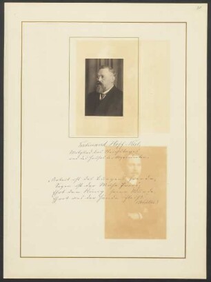 Ferdinand Hoff, Kiel, Mitglied des Reichstages und des Hauses der Abgeordneten