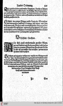 Titul XXIX Gewicht / Elln und Maß
